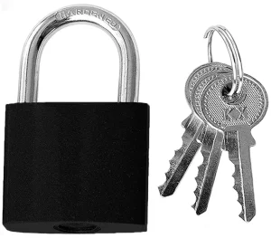 Vorhängeschloss Schwarz